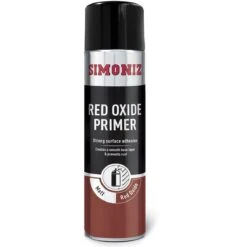 Simoniz Red Oxide Primer Spray Aerosol Can Car Motorcycle - 500ml
