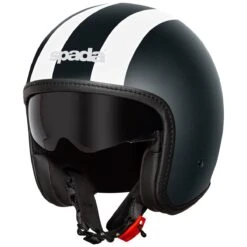 Spada Ace Viper Helmet - Matt Black White